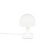 - Glenn - Matt White Table Lamp with White Glass Trio-R51961031 - Glenn - Matt White Table Lamp with White Glass