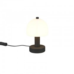 Glenn - Matt Black Table Lamp with White Glass Glenn - Matt Black Table Lamp with White Glass