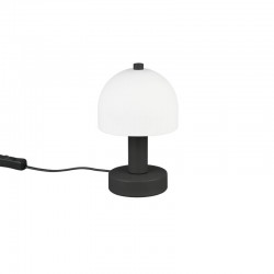 Glenn - Matt Black Table Lamp with White Glass Glenn - Matt Black Table Lamp with White Glass