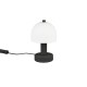 - Glenn - Matt Black Table Lamp with White Glass Trio-R51961032 - Glenn - Matt Black Table Lamp with White Glass