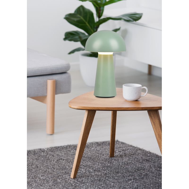 - Lennon - Portable Indoor/Outdoor Rechargeable Green LED Table Lamp Trio-R52176149 - Lennon - Portable Indoor/Outdoor Rechargeable Green LED Table Lamp