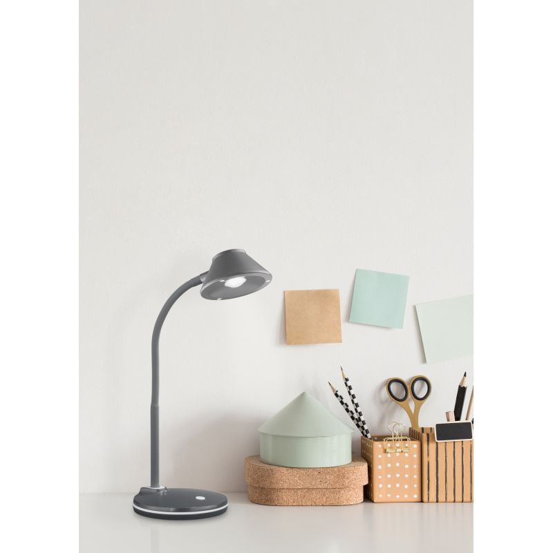 - Berry - Grey LED Table Lamp Trio-R52191187 - Berry - Grey LED Table Lamp