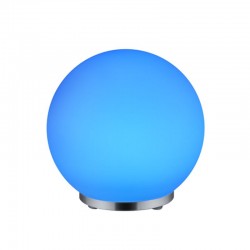 George - White Glass RGBW Table Lamp with Remote Control George - White Glass RGBW Table Lamp with Remote Control