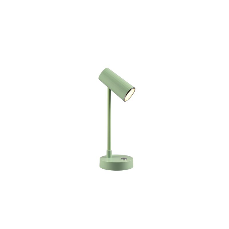- Lenny - Recharging Green CCT Table Lamp with USB Trio-R52661115 - Lenny - Recharging Green CCT Table Lamp with USB