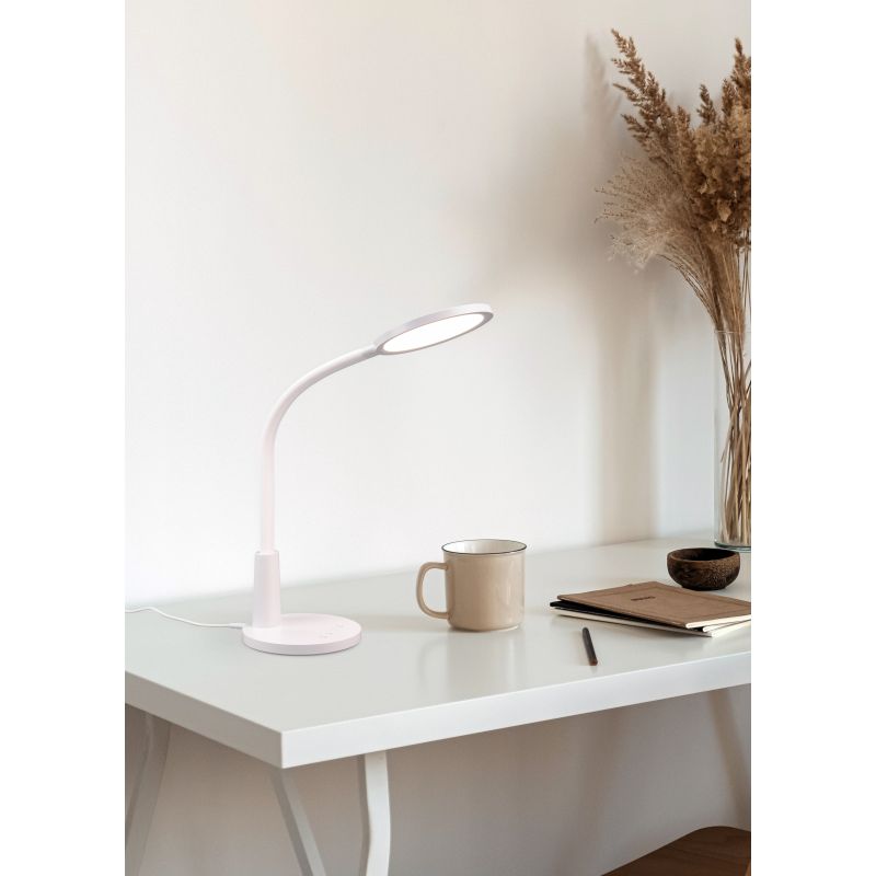 - Sally - White LED Table Lamp with Timer Trio-R52671101 - Sally - White LED Table Lamp with Timer