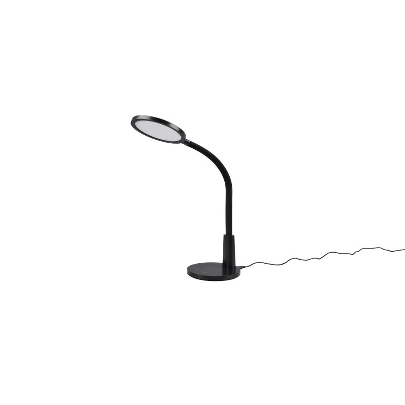 - Sally - Black LED Table Lamp with Timer Trio-R52671102 - Sally - Black LED Table Lamp with Timer