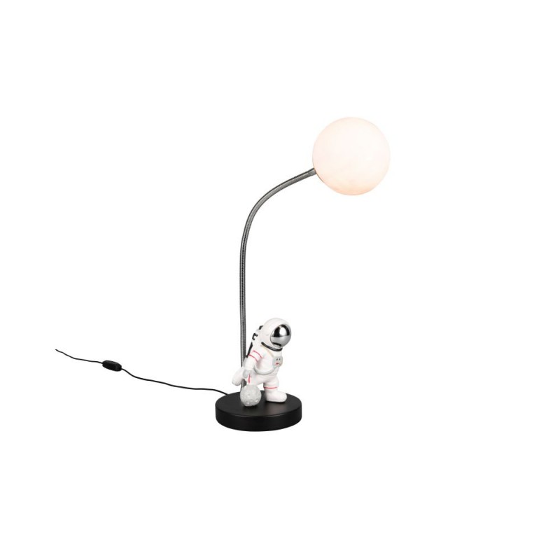 Trio-R53801102 - Arm - White & Black Astronaut Desk Lamp