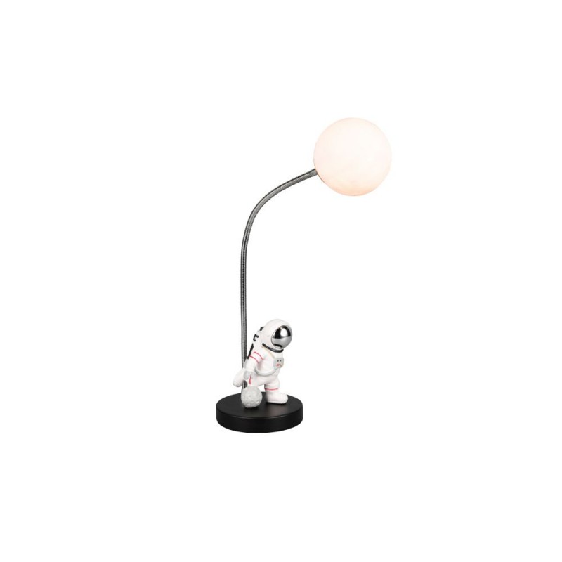 Trio-R53801102 - Arm - White & Black Astronaut Desk Lamp