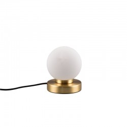 Prinz II - Matt Brass Table Lamp with White Glass Prinz II - Matt Brass Table Lamp with White Glass