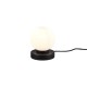 - Prinz II - Matt Black Table Lamp with White Glass Trio-R54011032 - Prinz II - Matt Black Table Lamp with White Glass
