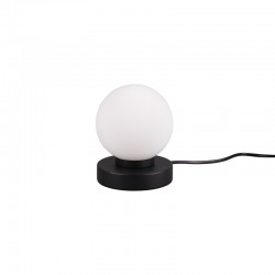 Prinz II - Matt Black Table Lamp with White Glass Prinz II - Matt Black Table Lamp with White Glass