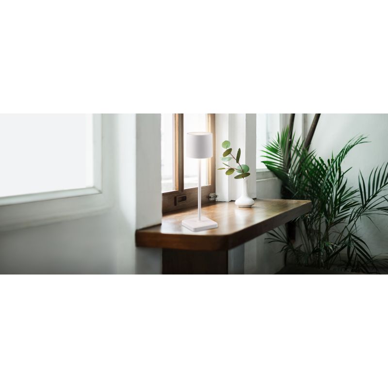 Table & Floor Lamp - Fernandez - Portable Indoor/Outdoor Rechargeable White CCT Table Lamp Trio-R54096131 - Fernandez - Portable Indoor/Outdoor Rechargeable White CCT Table Lamp