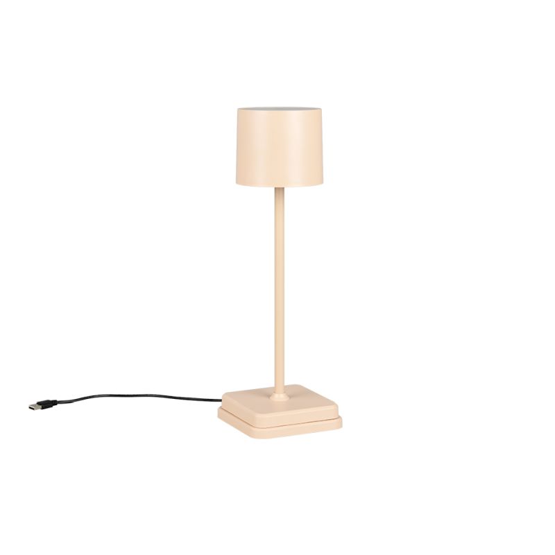 - Fernandez - Portable Indoor/Outdoor Rechargeable Sand CCT Table Lamp Trio-R54096166 - Fernandez - Portable Indoor/Outdoor Rechargeable Sand CCT Table Lamp