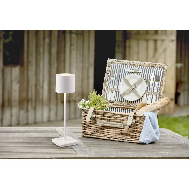 - Fernandez - Portable Indoor/Outdoor Rechargeable Grey CCT Table Lamp Trio-R54096177 - Fernandez - Portable Indoor/Outdoor Rechargeable Grey CCT Table Lamp