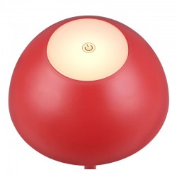 Ricardo - Portable Indoor/Outdoor Rechargeable Red LED Table Lamp Ricardo - Portable Indoor/Outdoor Rechargeable Red LED Table Lamp