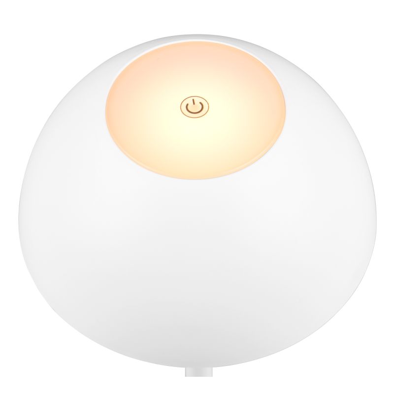 - Ricardo - Portable Indoor/Outdoor Rechargeable White LED Table Lamp Trio-R54106131 - Ricardo - Portable Indoor/Outdoor Rechargeable White LED Table Lamp
