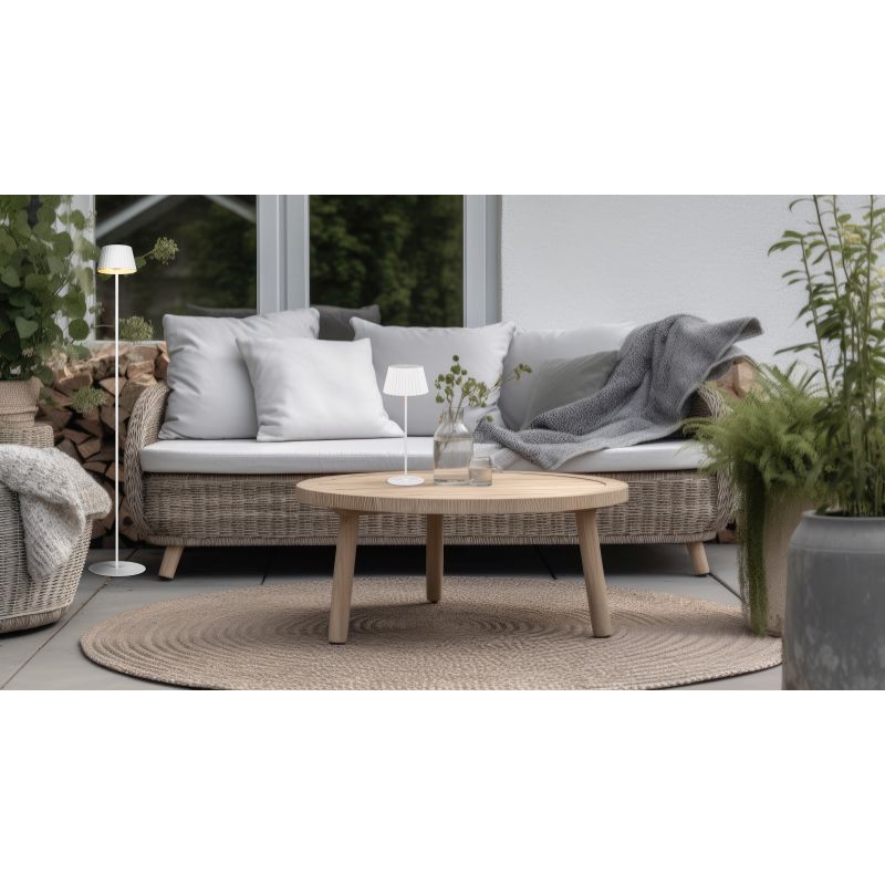 - Ricardo - Portable Indoor/Outdoor Rechargeable White LED Table Lamp Trio-R54106131 - Ricardo - Portable Indoor/Outdoor Rechargeable White LED Table Lamp