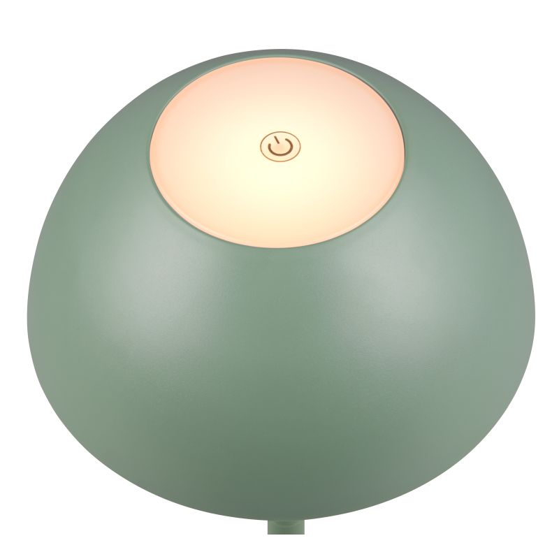 - Ricardo - Portable Indoor/Outdoor Rechargeable Green LED Table Lamp Trio-R54106149 - Ricardo - Portable Indoor/Outdoor Rechargeable Green LED Table Lamp