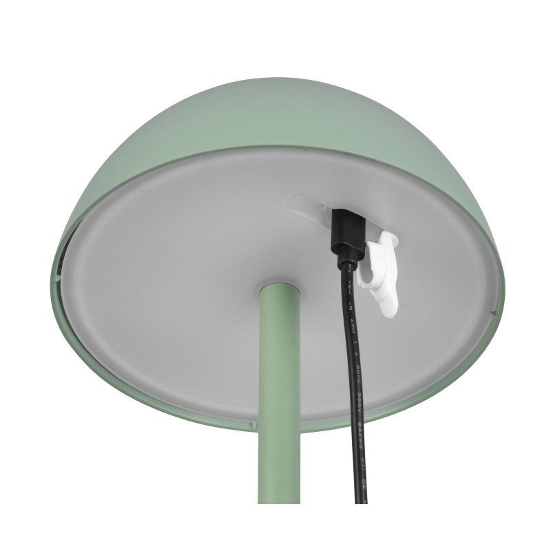 - Ricardo - Portable Indoor/Outdoor Rechargeable Green LED Table Lamp Trio-R54106149 - Ricardo - Portable Indoor/Outdoor Rechargeable Green LED Table Lamp