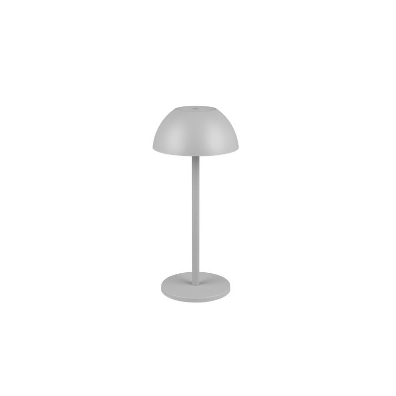 - Ricardo - Portable Indoor/Outdoor Rechargeable Grey LED Table Lamp Trio-R54106177 - Ricardo - Portable Indoor/Outdoor Rechargeable Grey LED Table Lamp