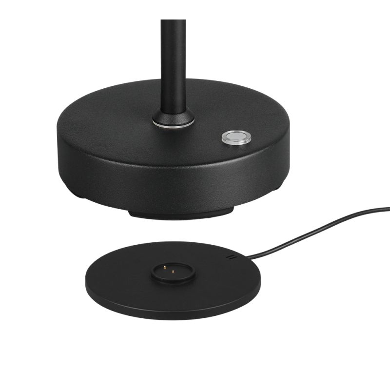 - Moreno - Rechargeable Matt Black CCT Table Lamp Trio-R54561132 - Moreno - Rechargeable Matt Black CCT Table Lamp