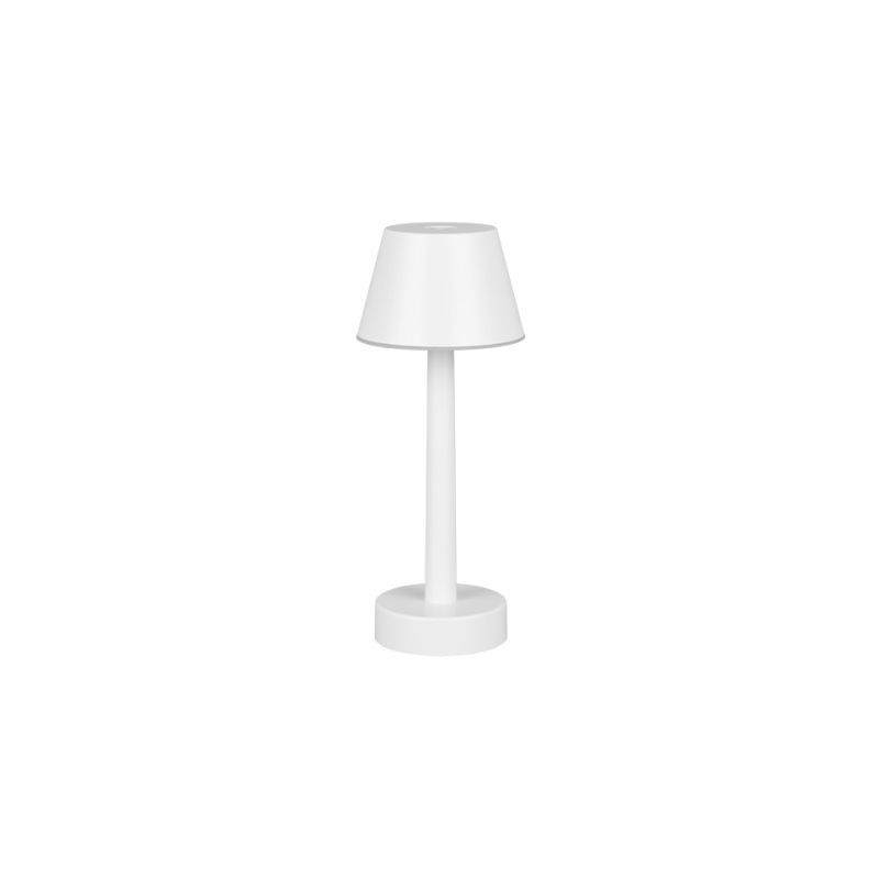 Trio-R54991131 - Vidal - Rechargeable Matt White Table Lamp IP44