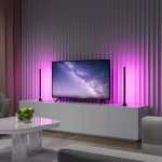 Boy - Set of 2 Black RGB Table Lamps with Sound Control Boy - Set of 2 Black RGB Table Lamps with Sound Control