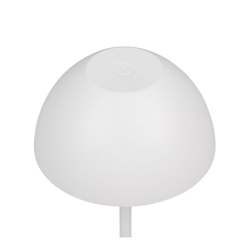 Trio-R55601131 - Ortiz - Portable Indoor/Outdoor Rechargeable White Table Lamp