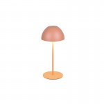 Ortiz - Portable Indoor/Outdoor Rechargeable Apricot Table Lamp Ortiz - Portable Indoor/Outdoor Rechargeable Apricot Table Lamp