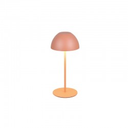 Ortiz - Portable Indoor/Outdoor Rechargeable Apricot Table Lamp Ortiz - Portable Indoor/Outdoor Rechargeable Apricot Table Lamp