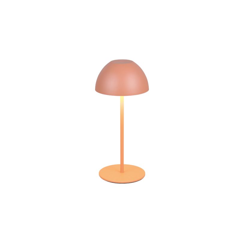 Trio-R55601140 - Ortiz - Portable Indoor/Outdoor Rechargeable Apricot Table Lamp