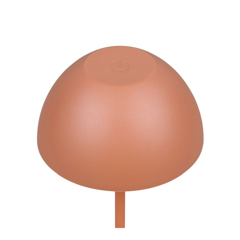 Trio-R55601140 - Ortiz - Portable Indoor/Outdoor Rechargeable Apricot Table Lamp