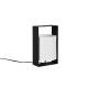 Trio-R55751032 - Pail - Matt Black Table Lamp with White Shade
