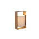 Trio-R55751065 - Pail - Coffee Table Lamp with Taupe Shade