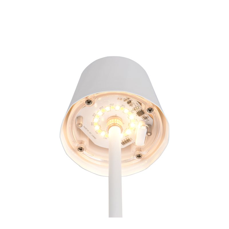 - Diaz - Portable Indoor/Outdoor Rechargeable White Table Lamp Trio-R55961131 - Diaz - Portable Indoor/Outdoor Rechargeable White Table Lamp
