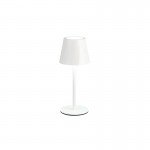 Diaz - Portable Indoor/Outdoor Rechargeable White Table Lamp Diaz - Portable Indoor/Outdoor Rechargeable White Table Lamp