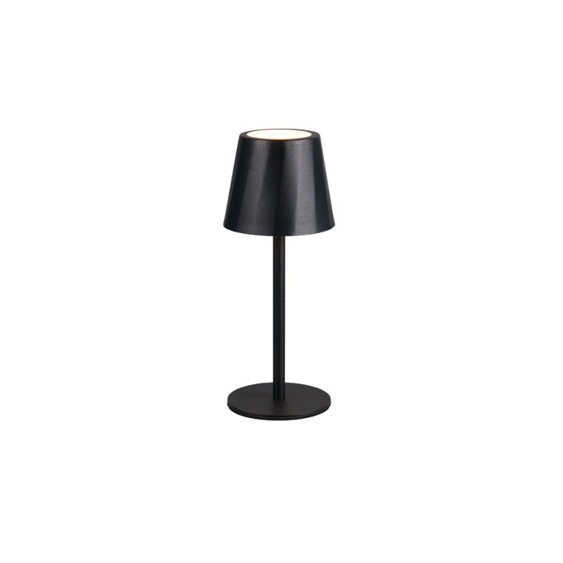 Trio-R55961132 - Diaz - Portable Indoor/Outdoor Rechargeable Black Table Lamp