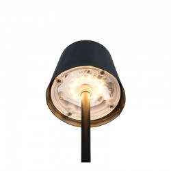 Diaz - Portable Indoor/Outdoor Rechargeable Black Table Lamp Diaz - Portable Indoor/Outdoor Rechargeable Black Table Lamp
