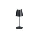 Trio-R55961132 - Diaz - Portable Indoor/Outdoor Rechargeable Black Table Lamp