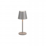 Diaz - Portable Indoor/Outdoor Rechargeable Grey Table Lamp Diaz - Portable Indoor/Outdoor Rechargeable Grey Table Lamp