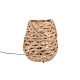 - Jean - Matt Black Table Lamp with Water Hyacinth Shade Trio-R56221036 - Jean - Matt Black Table Lamp with Water Hyacinth Shade