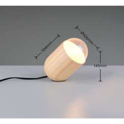 Nara - Natural Wood Table Lamp