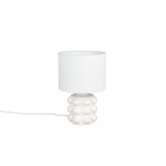 Kate - White Table Lamp ∅ 20 cm