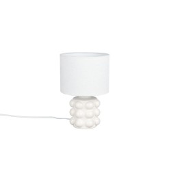 Kate - White Table Lamp ∅ 20 cm