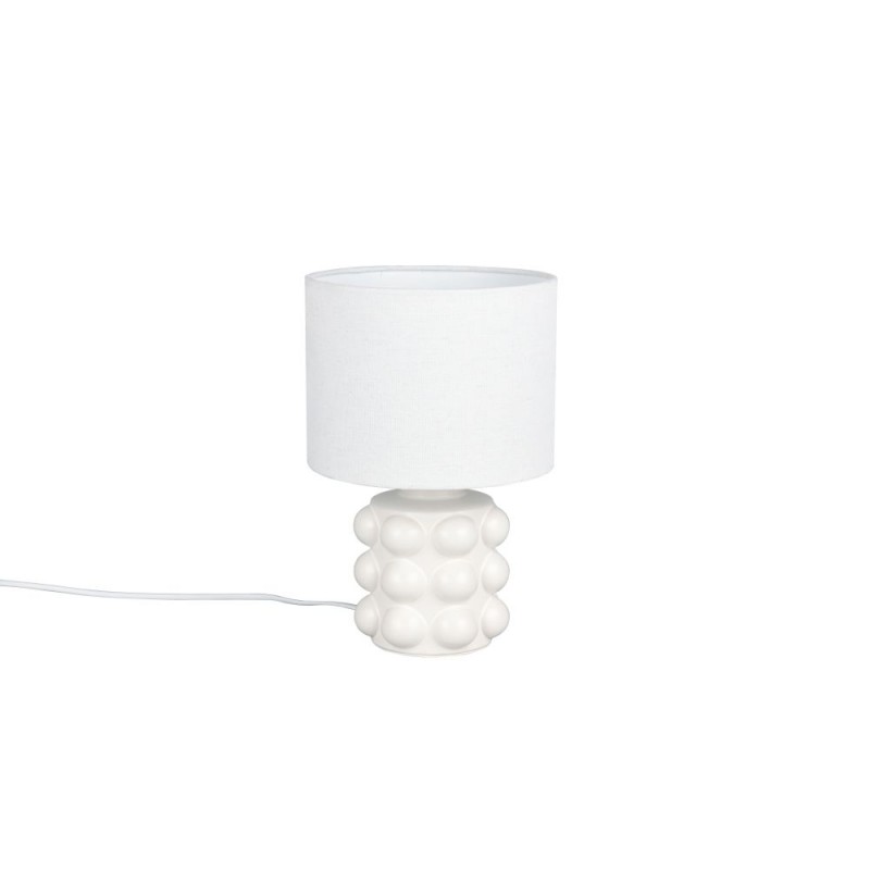 Trio-R56481001 - Kate - White Table Lamp ∅ 20 cm
