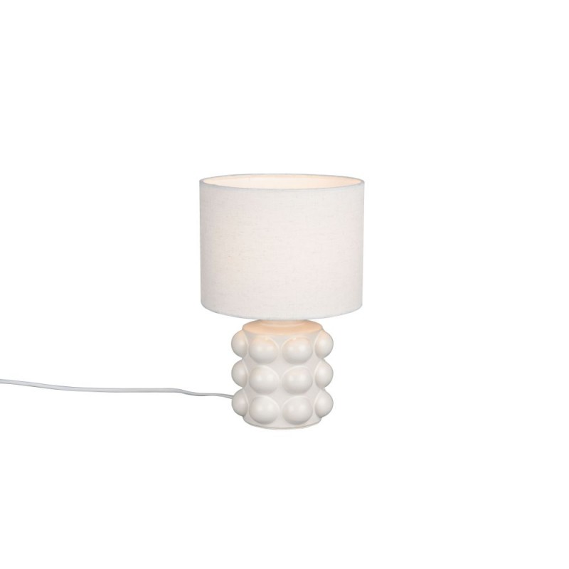 Trio-R56481001 - Kate - White Table Lamp ∅ 20 cm