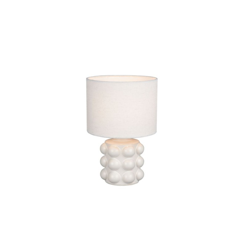 Trio-R56481001 - Kate - White Table Lamp ∅ 20 cm