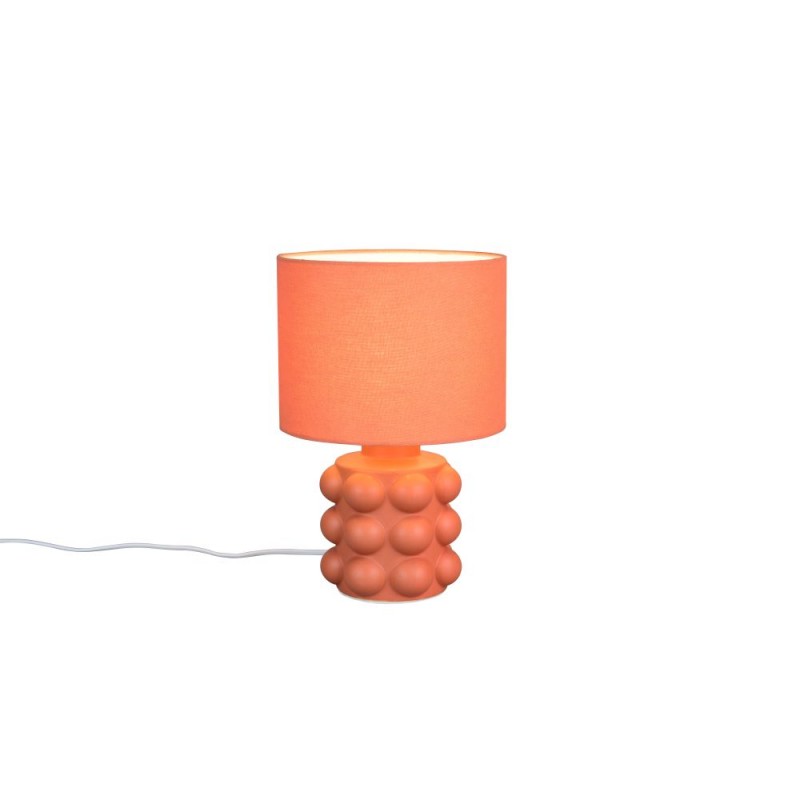 Trio-R56481040 - Kate - Apricot Table Lamp ∅ 20 cm