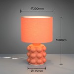 Kate - Apricot Table Lamp ∅ 20 cm