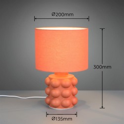 Kate - Apricot Table Lamp ∅ 20 cm